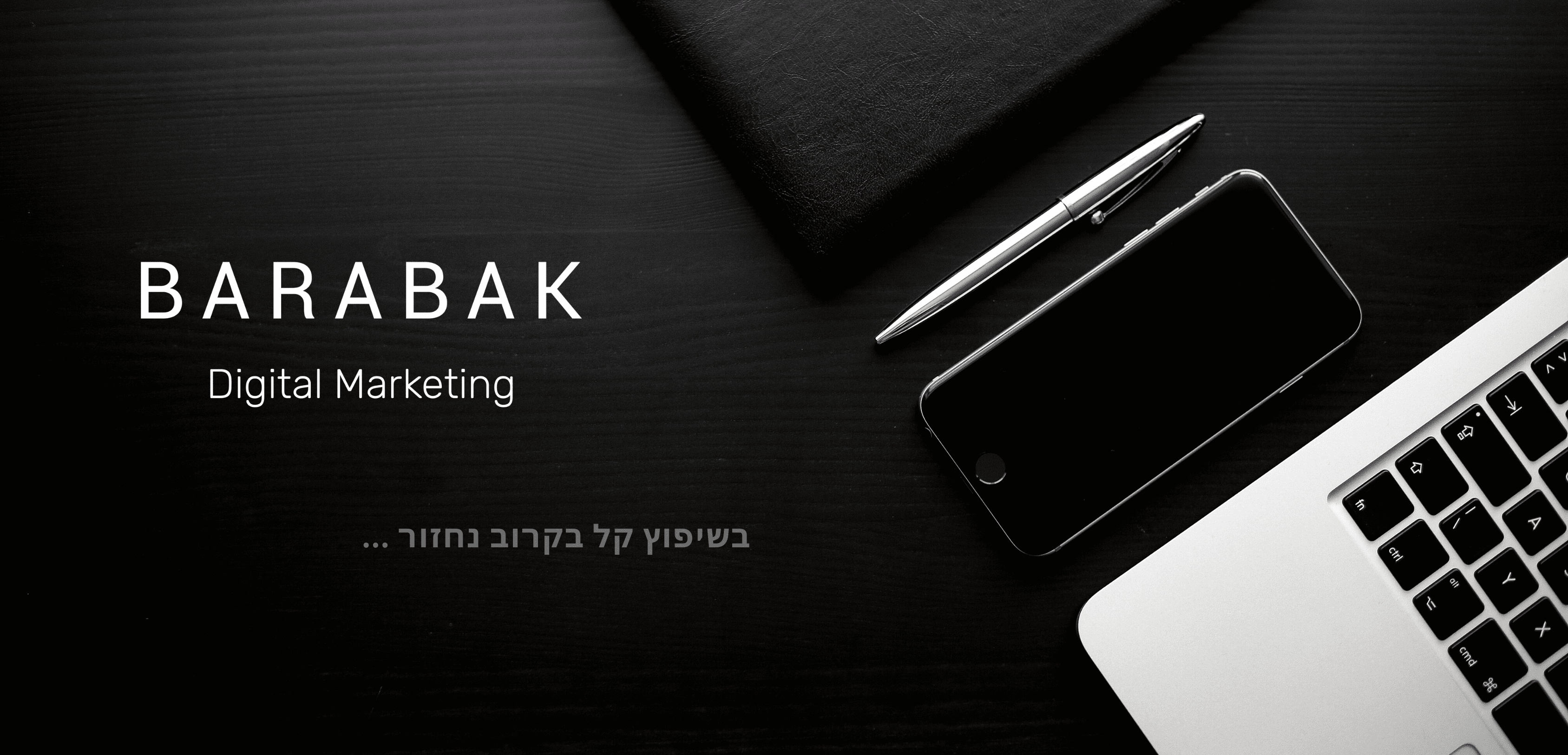 Black Flat & Minimalist Accounting Business Website